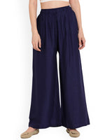 Thumbnail for TAG 7 Women Pack of 3 Solid Wide Leg Palazzos