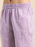 Thumbnail for Anouk Women Floral Printed Regular Gotta Patti Kurta with Trousers & With Dupatta - Distacart