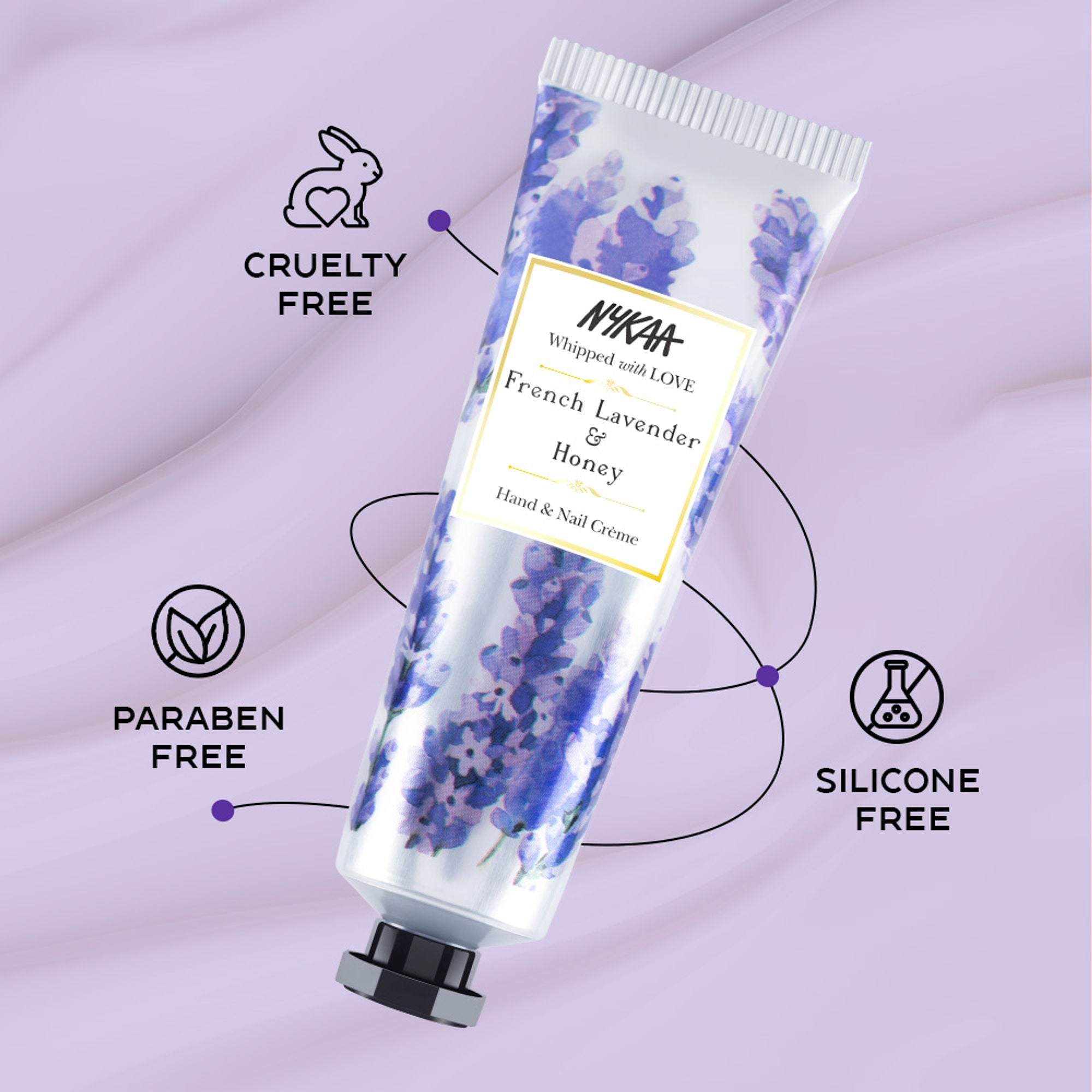 Wanderlust Hand & Nail Creme - French Lavender & Honey - Distacart