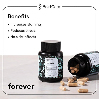 Bold Care Forever - Natural Stamina Supplement Capsules - Distacart