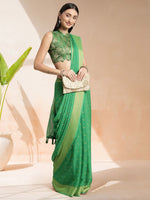 Thumbnail for Mitera Floral Printed Ready to Wear Saree - Distacart