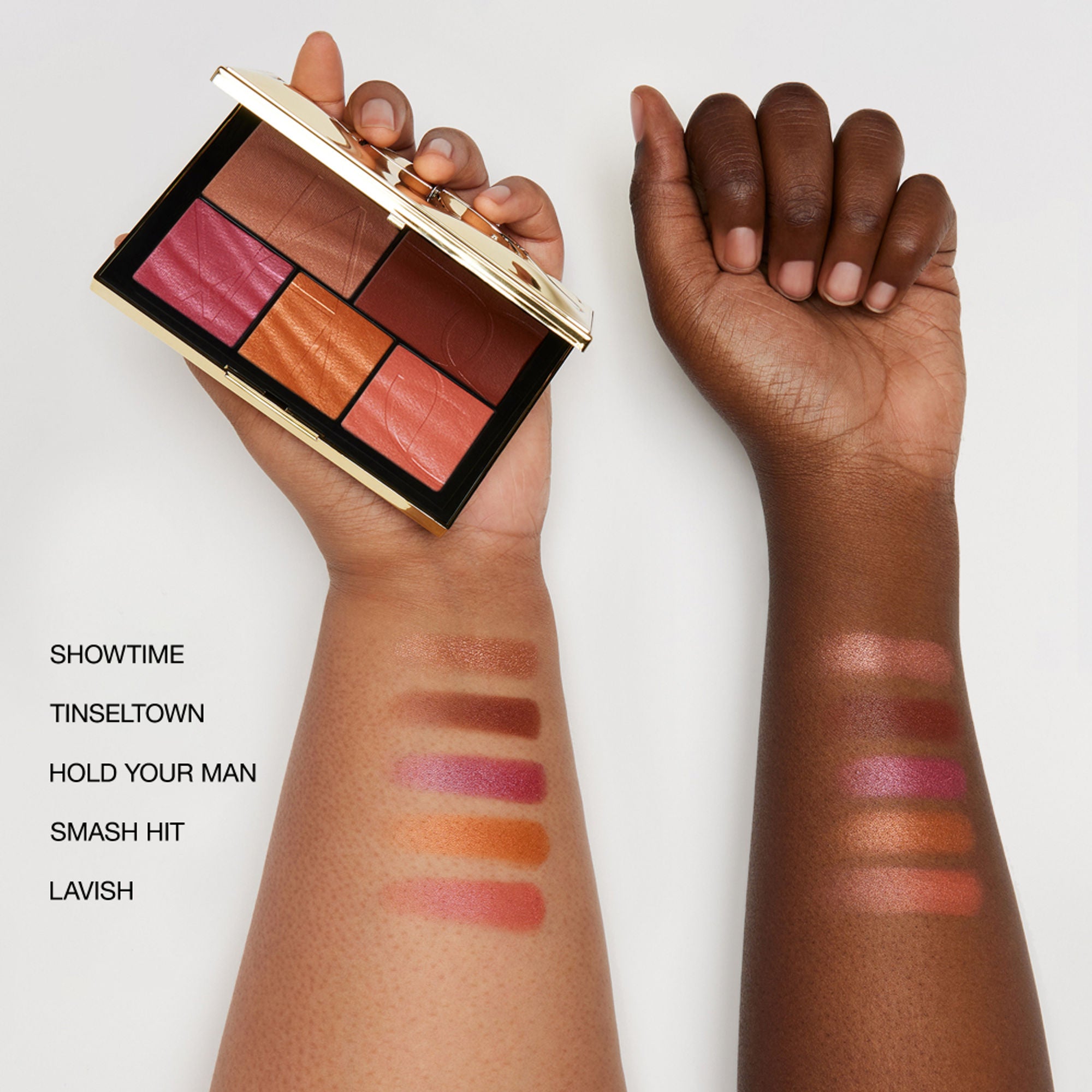 NARS Pure Luxury Light Reflecting Cheek & Eye Palette   Medium To Deep
