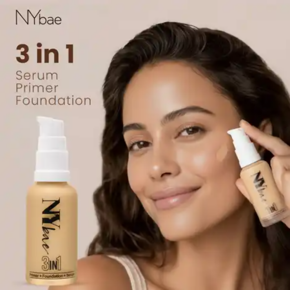 NY Bae 3 IN 1 Serum Foundation - Pure Beige 16 - Distacart