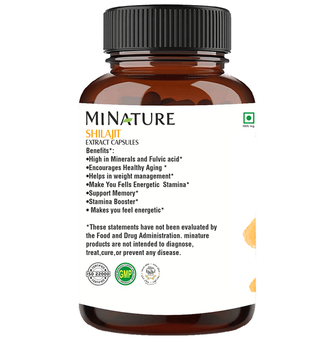 Minature Shilajit Extract Capsule