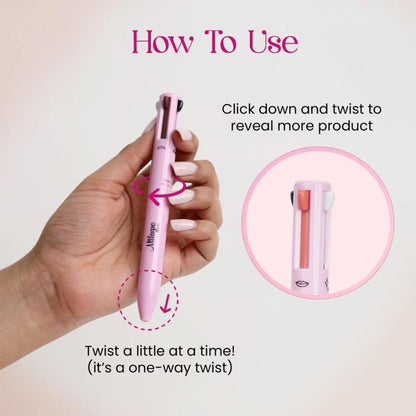 Milagro Beauty On-The-Go 4 In 1 Makeup Pen - Distacart