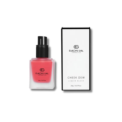 Europe Girl Cheek Dew Liquid Blush - EG-03 Pink - Distacart