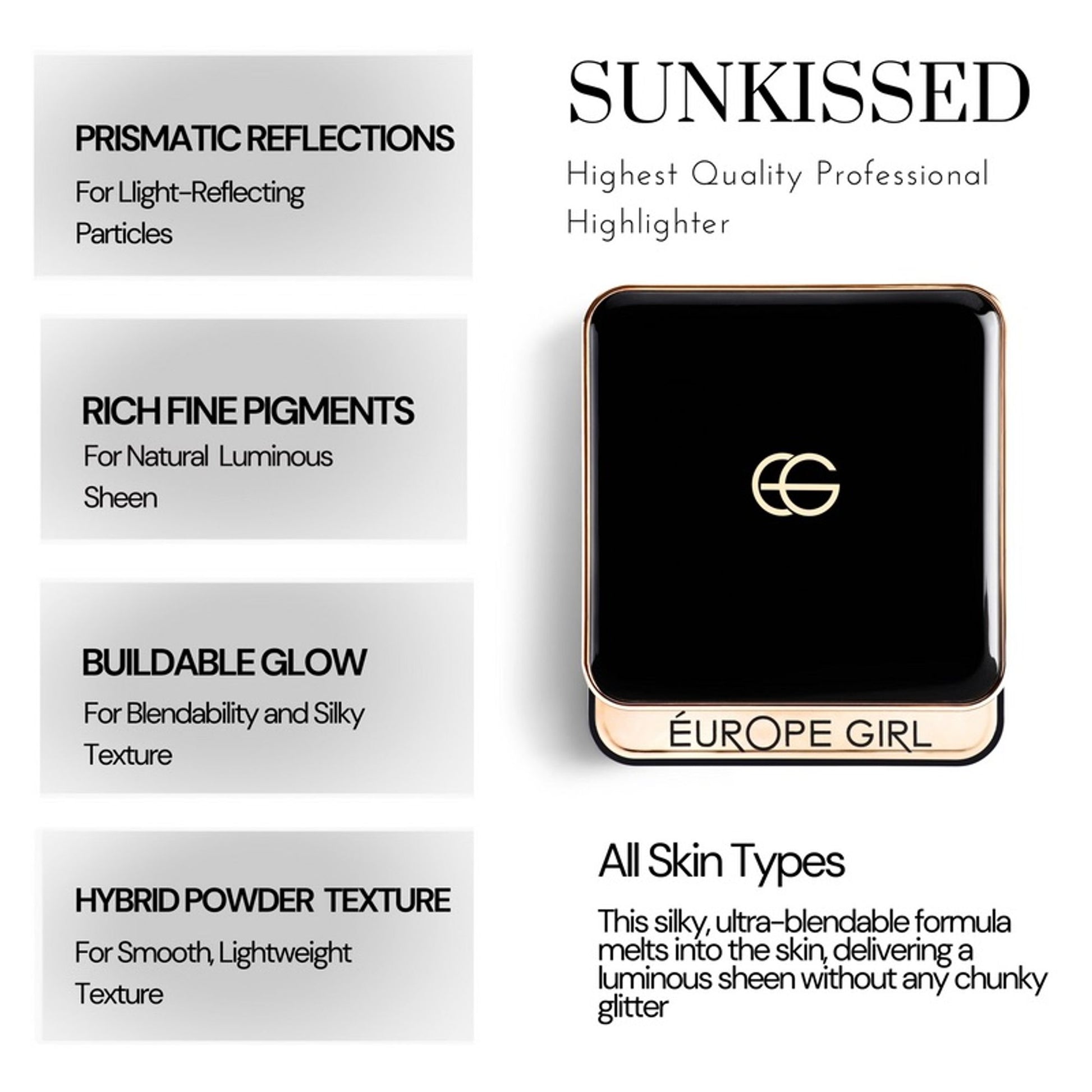 Europe Girl Sun-Kissed Highlighter - EG-05 Sunlight - Distacart