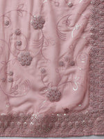 Thumbnail for kasee Floral Embroidered Sequinned Organza Saree - Distacart