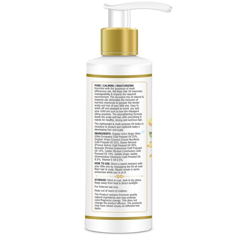 Mom & World Baby Hair Oil - Distacart