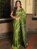 Thumbnail for Anouk Ethnic Motif Woven Design Zari Art Silk Saree - Distacart