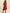 All About You Women Red & Orange Pure Cotton Kurta with Trousers - Distacart