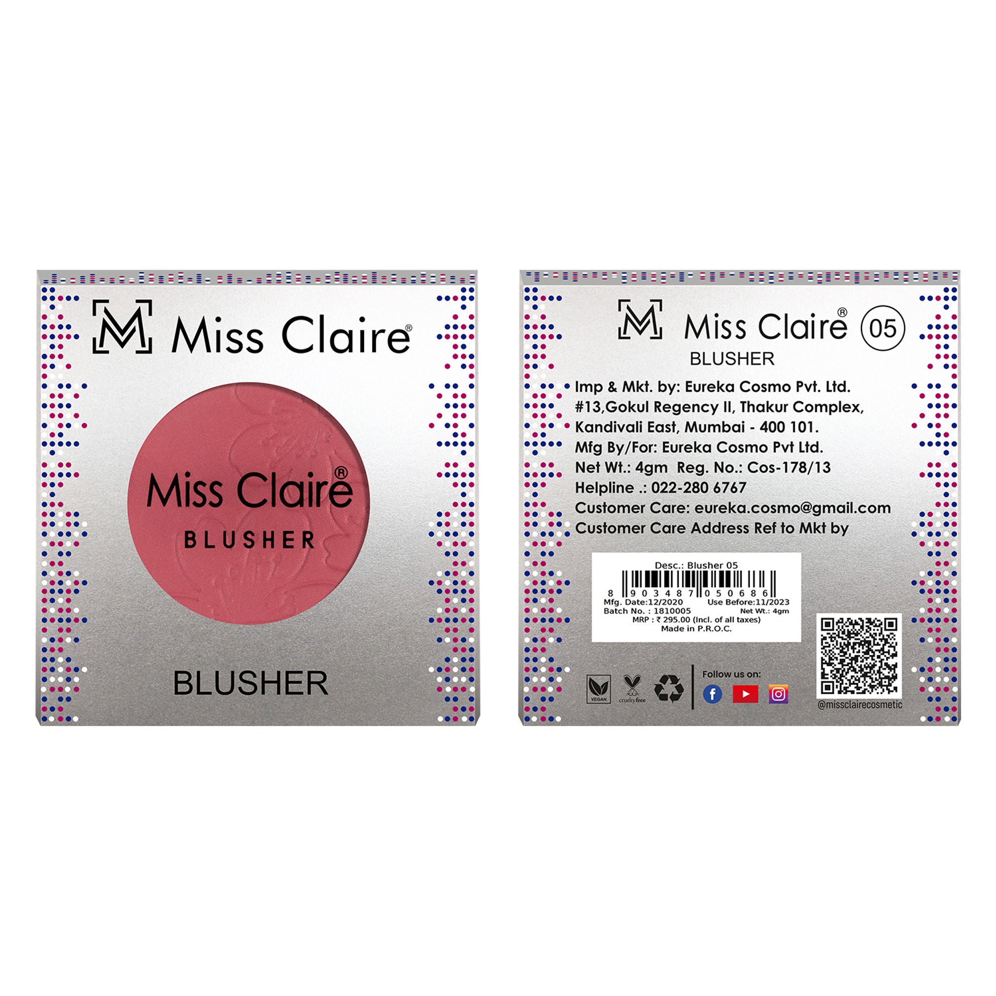 Miss Claire Round Blusher - 5