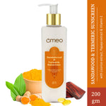 Thumbnail for Omeo Sunscreen With Sandalwood, Turmeric, Papaya & Licorice Extract - 200g