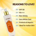 Thumbnail for Omeo Sunscreen With Sandalwood, Turmeric, Papaya & Licorice Extract - Dista