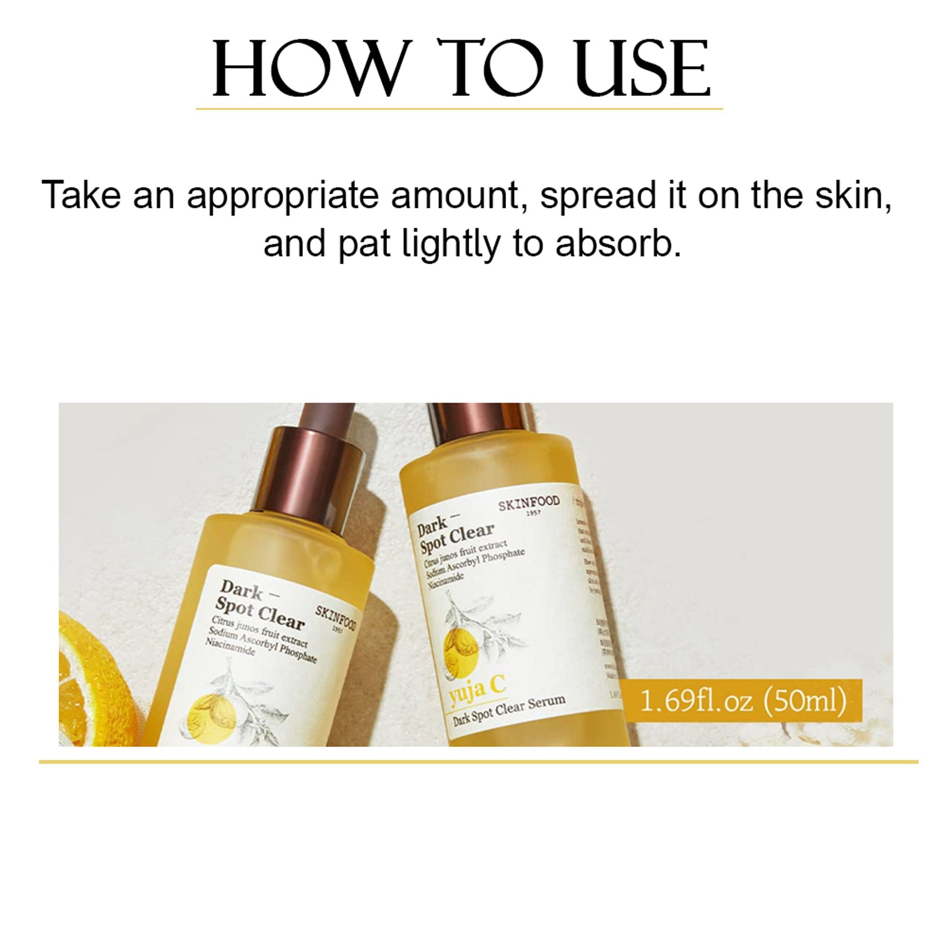 Skinfood Yuja C Dark Spot Clear Serum - Distacart