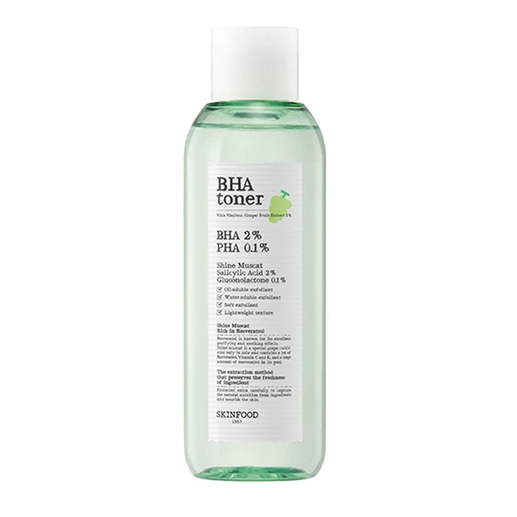 Skinfood Shine Muscat Bha Toner - Distacart