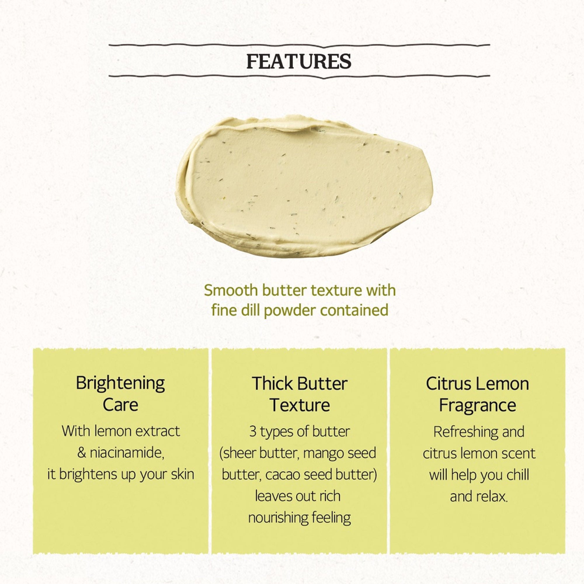 Skinfood Lemon Dill Butter Food Mask - Distacart