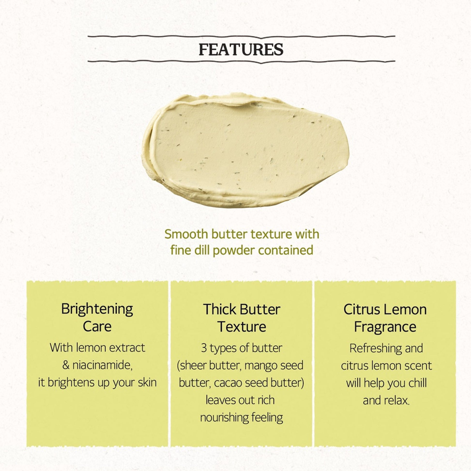 Skinfood Lemon Dill Butter Food Mask - Distacart