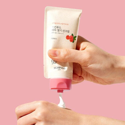 Skinfood Berry Glowing Sun Cream SPF 50+ PA++++ - Distacart