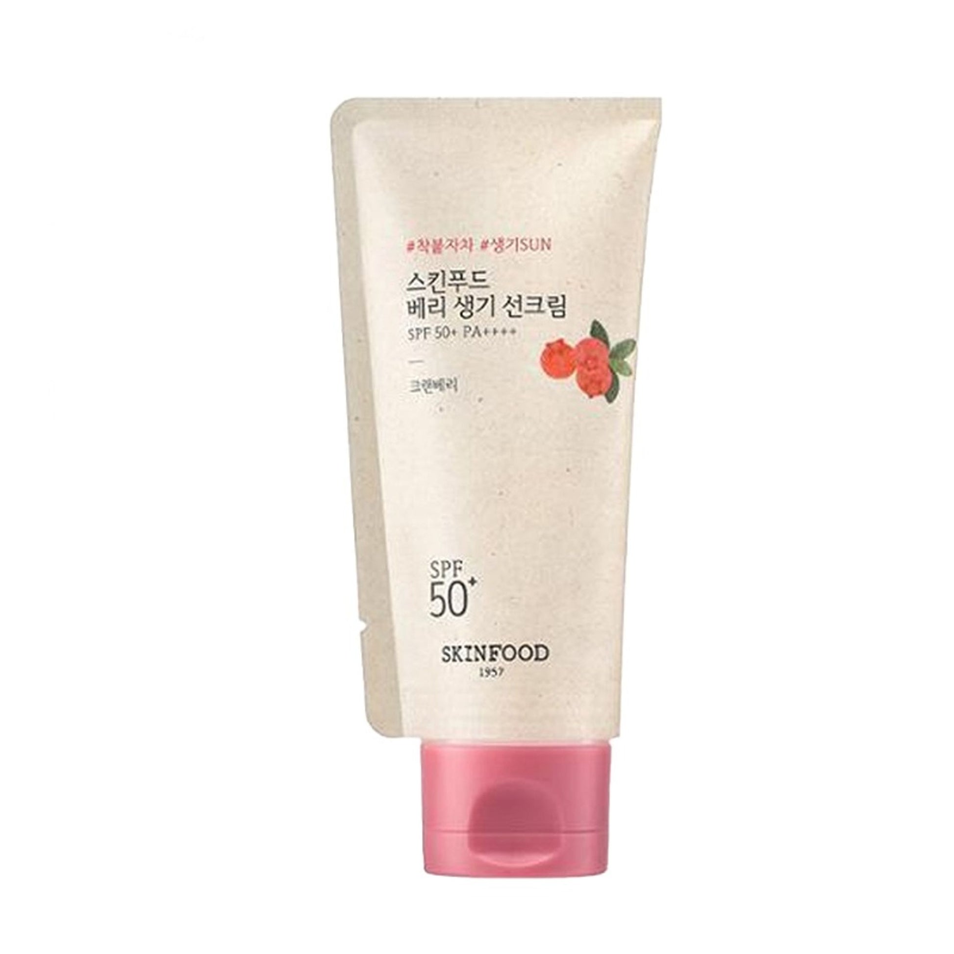 Skinfood Berry Glowing Sun Cream SPF 50+ PA++++ - Distacart