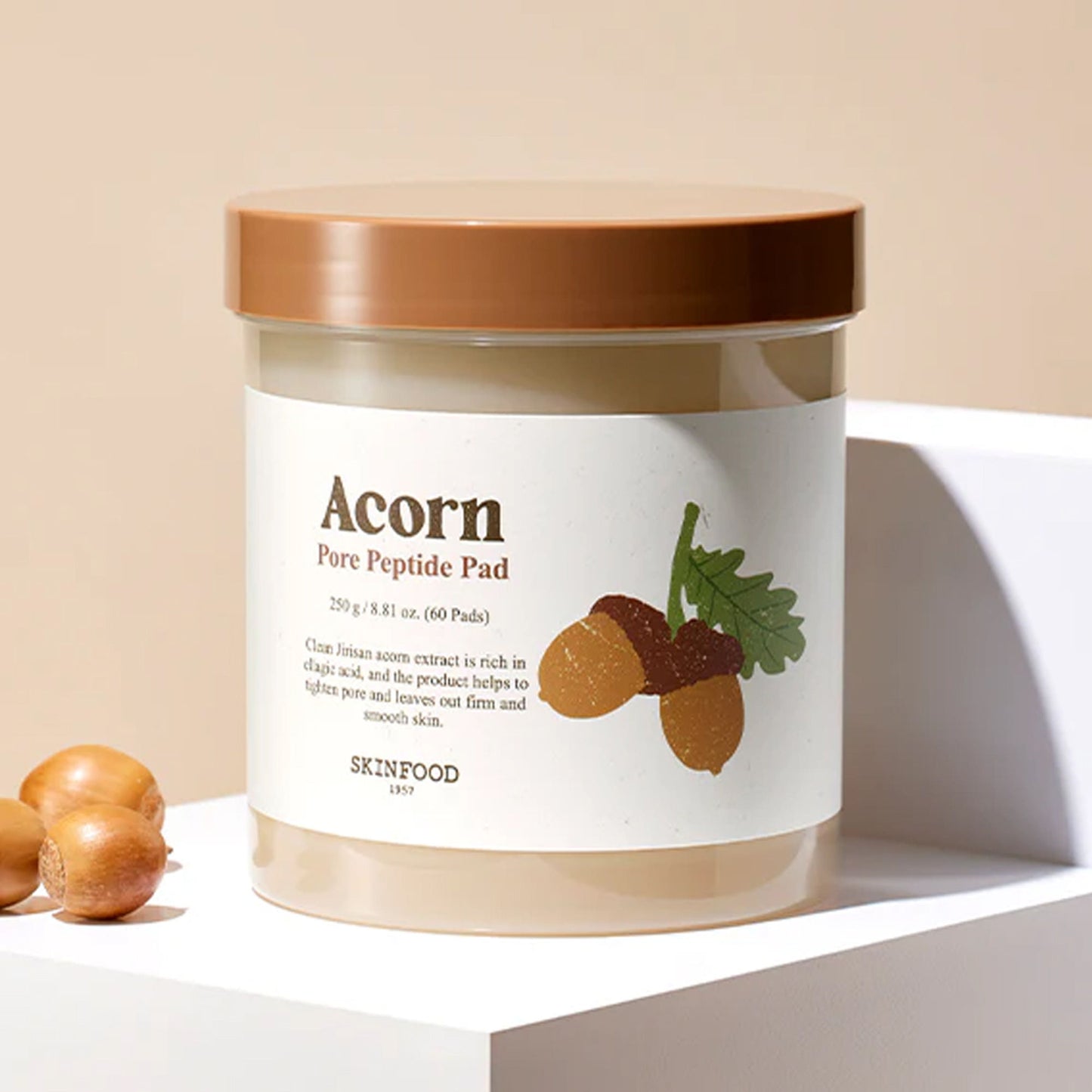 Skinfood Acorn Pore Peptide Pad - Distacart
