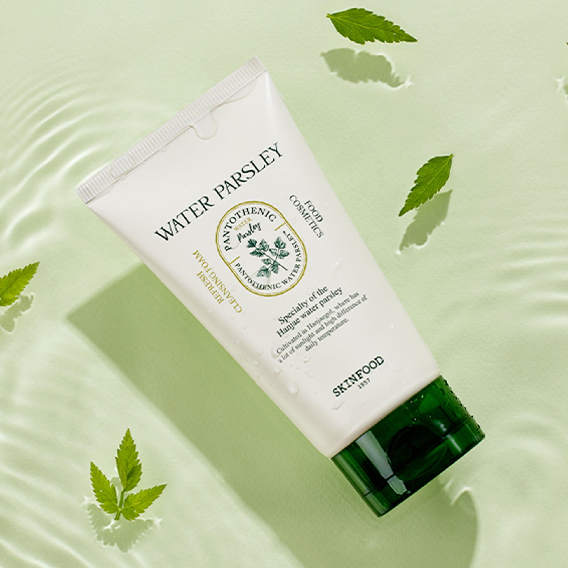 Skinfood Pantothenic Water Parsley Refresh Cleansing Foam - Distacart