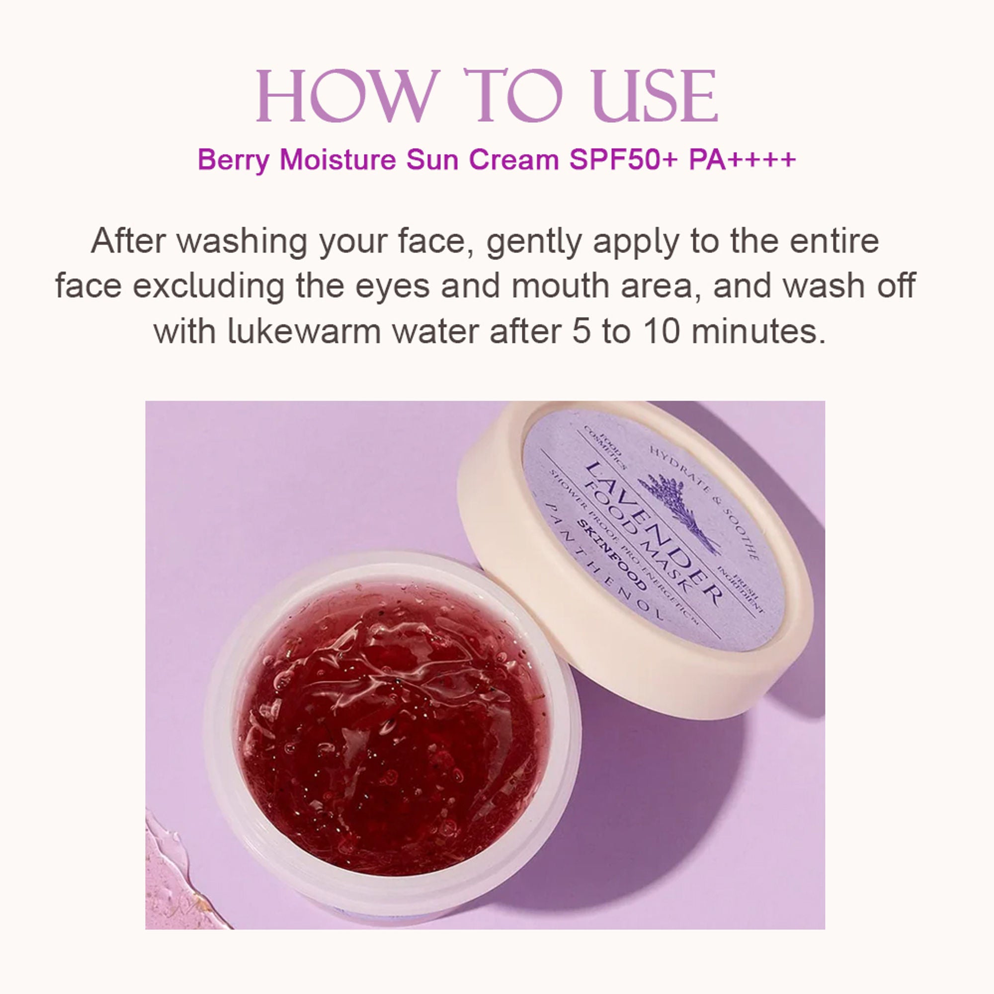 Skinfood Lavender Food Mask - Distacart