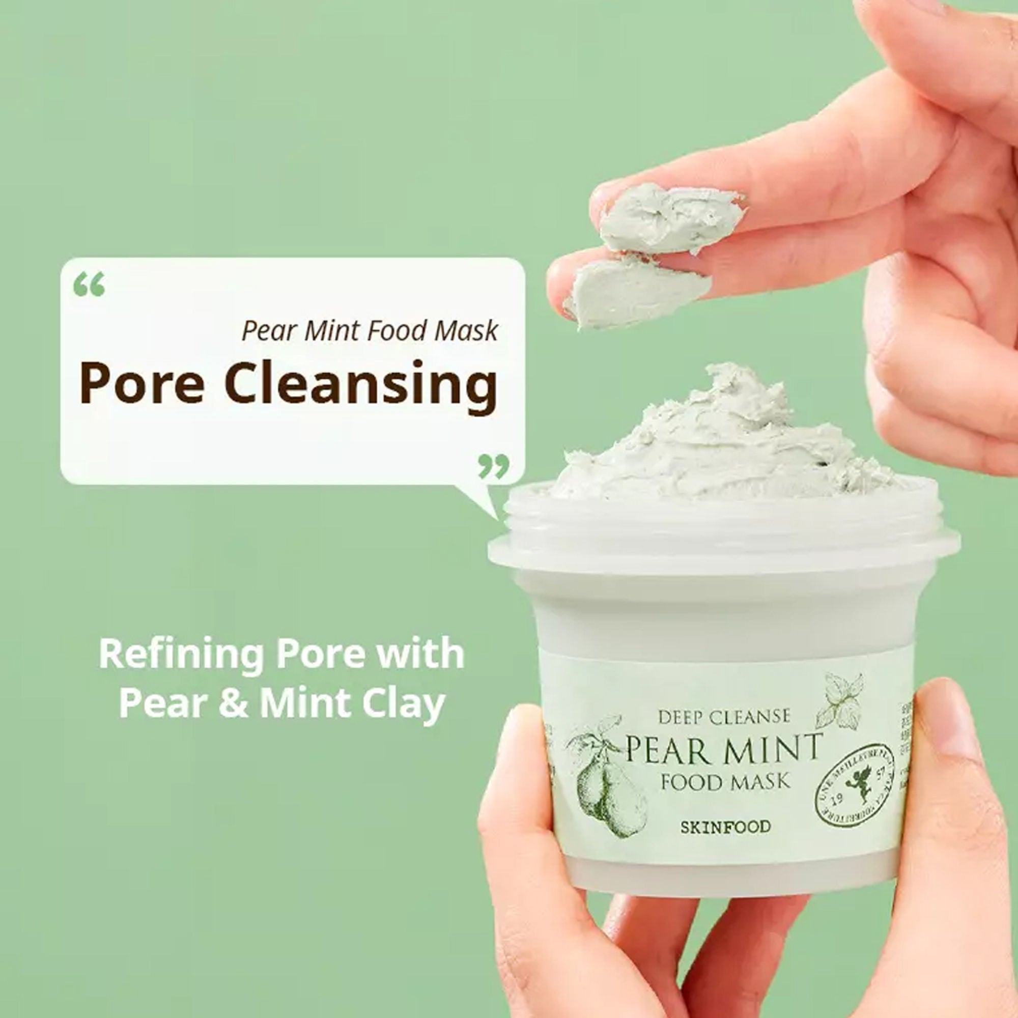 Skinfood Pear Mint Food Mask - Distacart