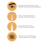 Thumbnail for Miss Claire Lashglue Liner - White Transparent