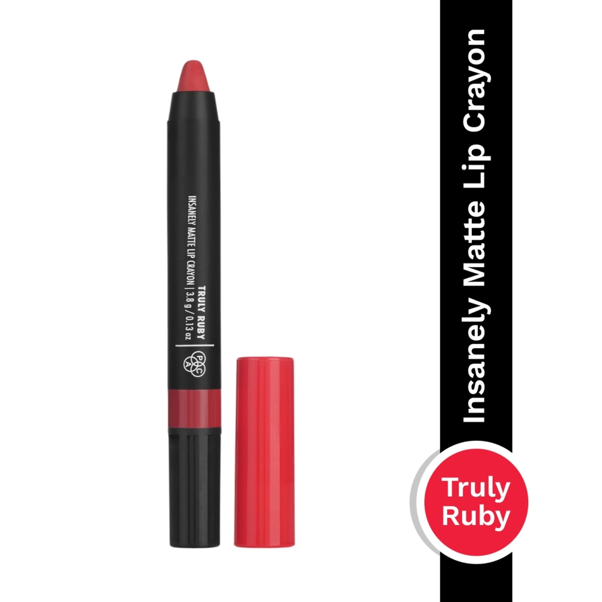 PAC Insanely Matte Lip Crayon - Truly Ruby