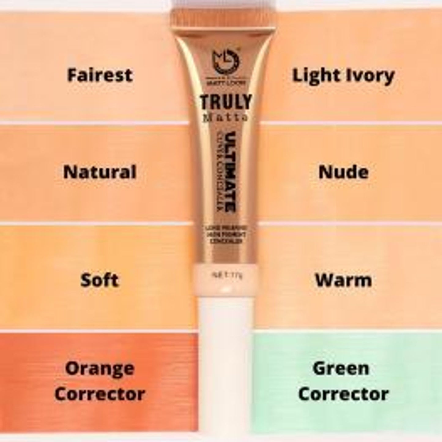 Matt Look Truly Matte Ultimate Cover Concealer - Soft Beige - Distacart