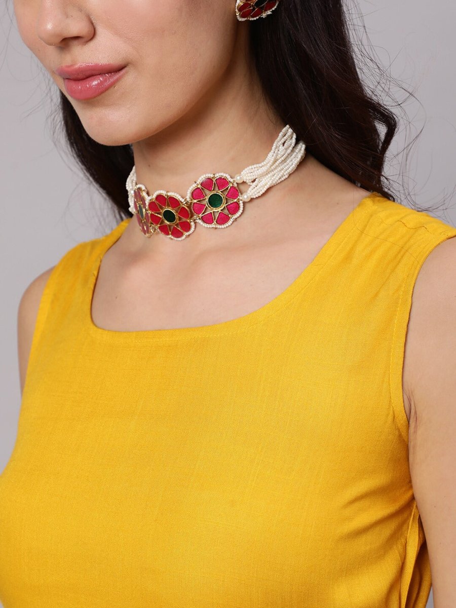 Aks Sleeveless High-Slit Kurta - Distacart