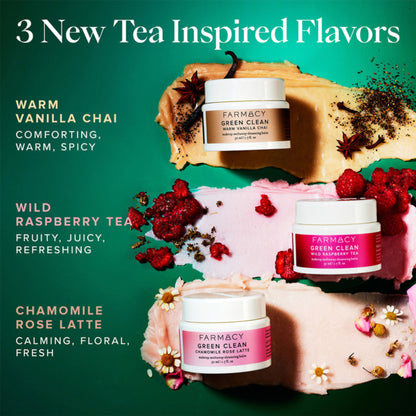 Farmacy Beauty Grean Clean Tea Harvest Trio - Distacart