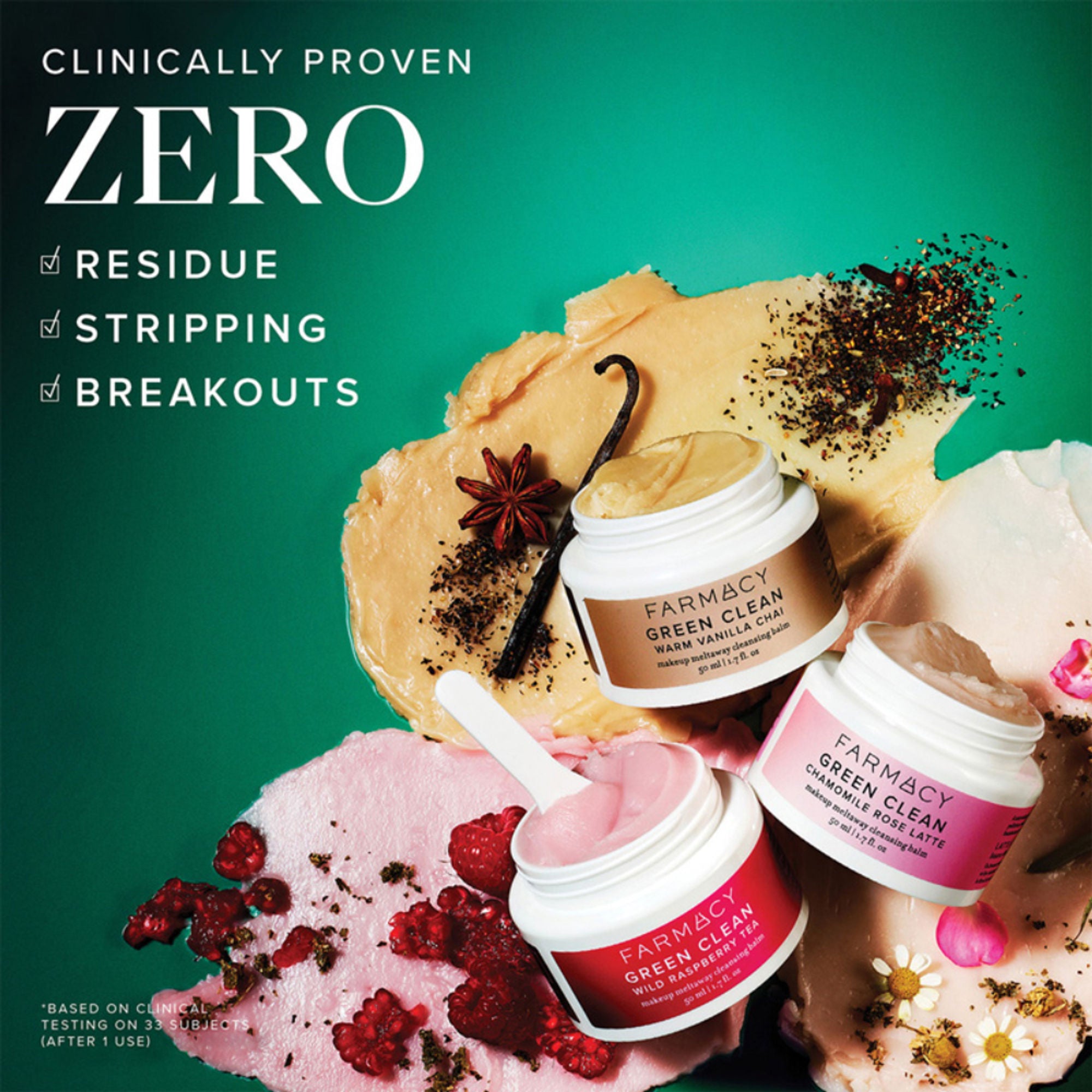 Farmacy Beauty Grean Clean Tea Harvest Trio