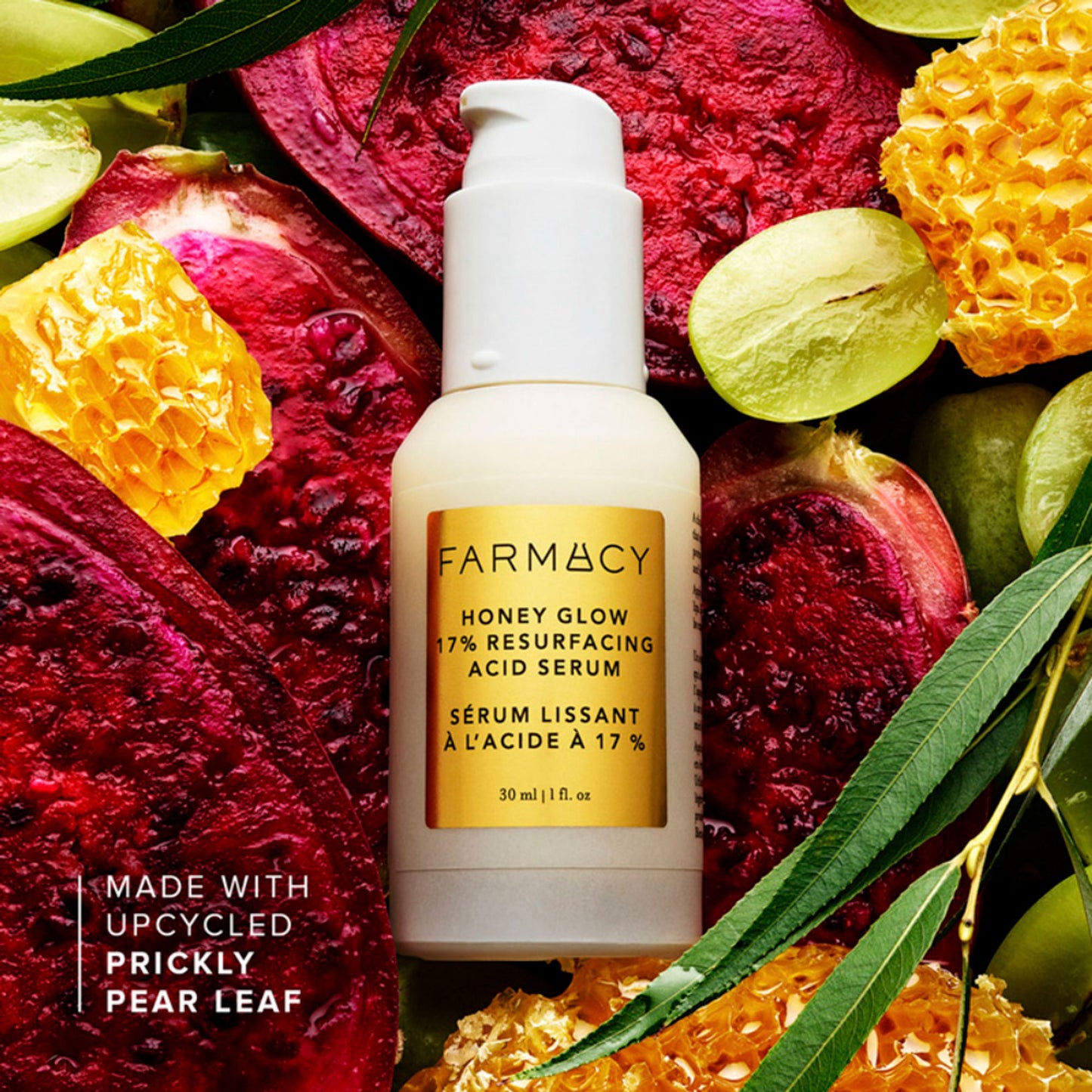 Farmacy Beauty Honey Glow 17% Resurfacing Acid Serum - Distacart