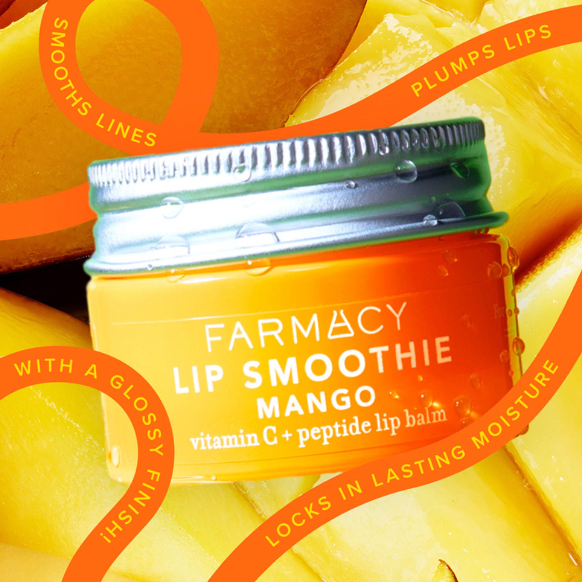 Farmacy Beauty Lip Smoothie Vitamin C + Peptide Lip Balm