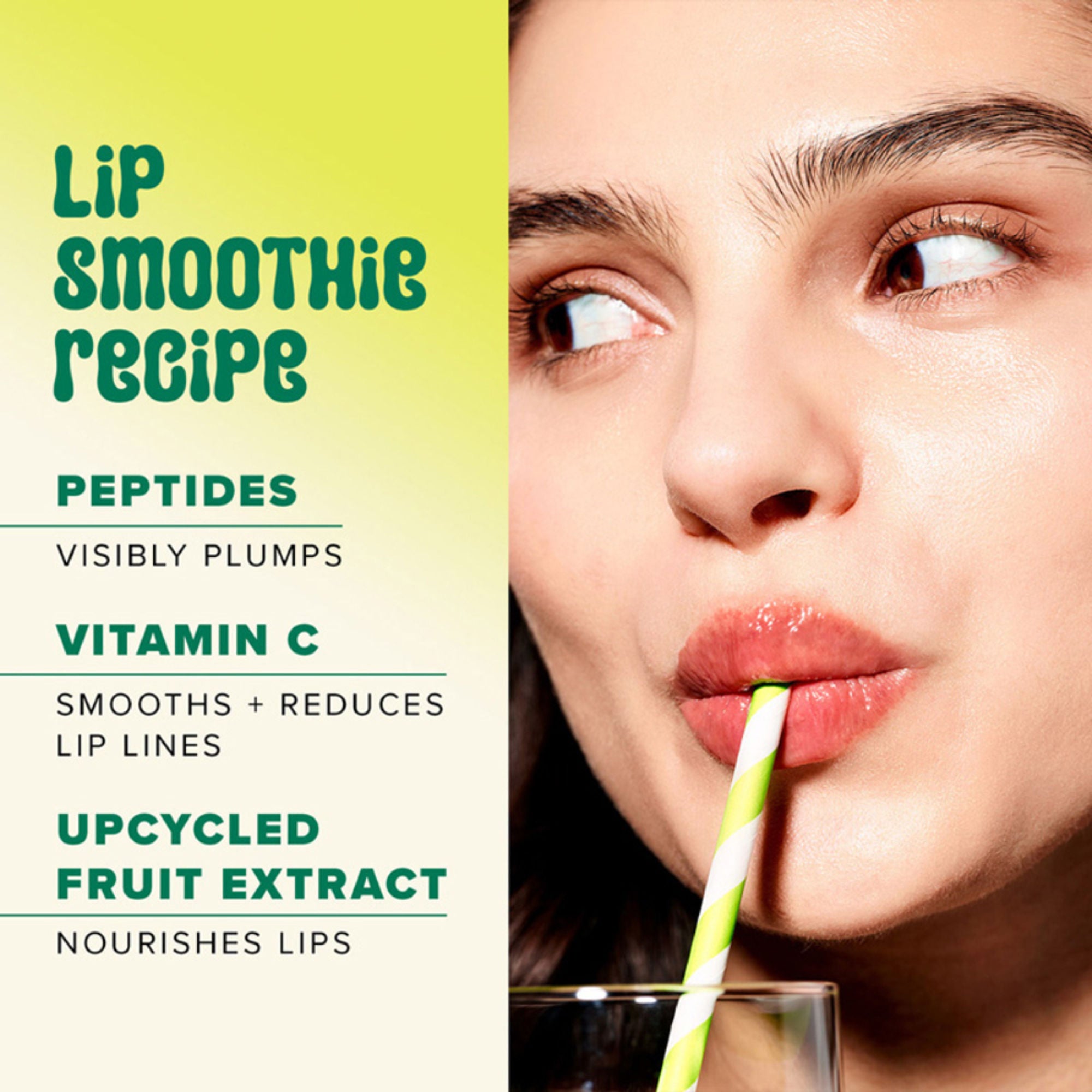 Farmacy Beauty Lip Smoothie Vitamin C + Peptide Lip Balm