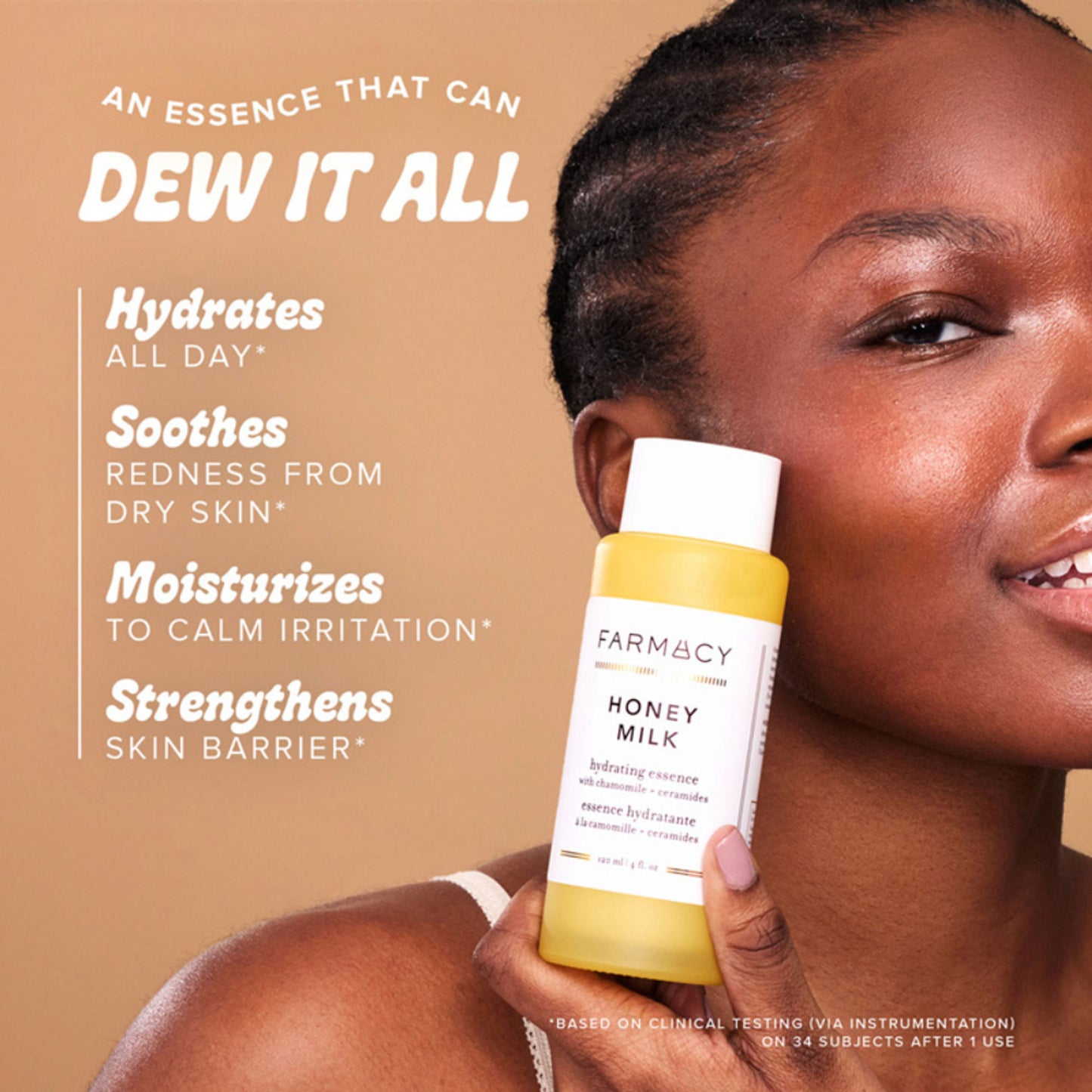 Farmacy Beauty Honey Milk Hydrating Essence - Distacart