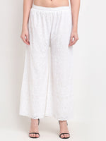 Thumbnail for TAG 7 Pack Of 2 Women Black & White Palazzos - Distacart