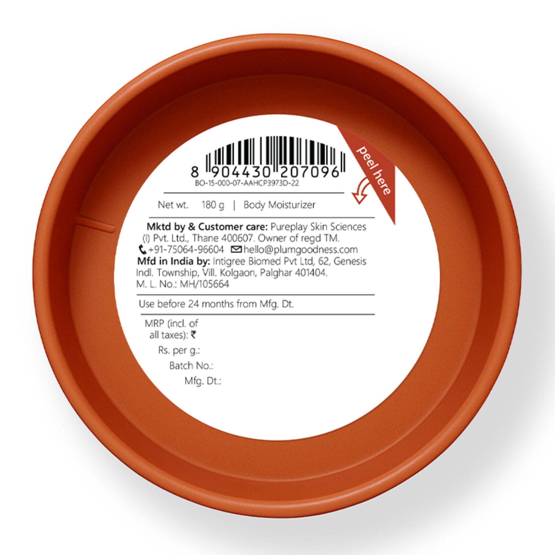 Plum BodyLovin Hazelnut Eclair Body Butter - Distacart