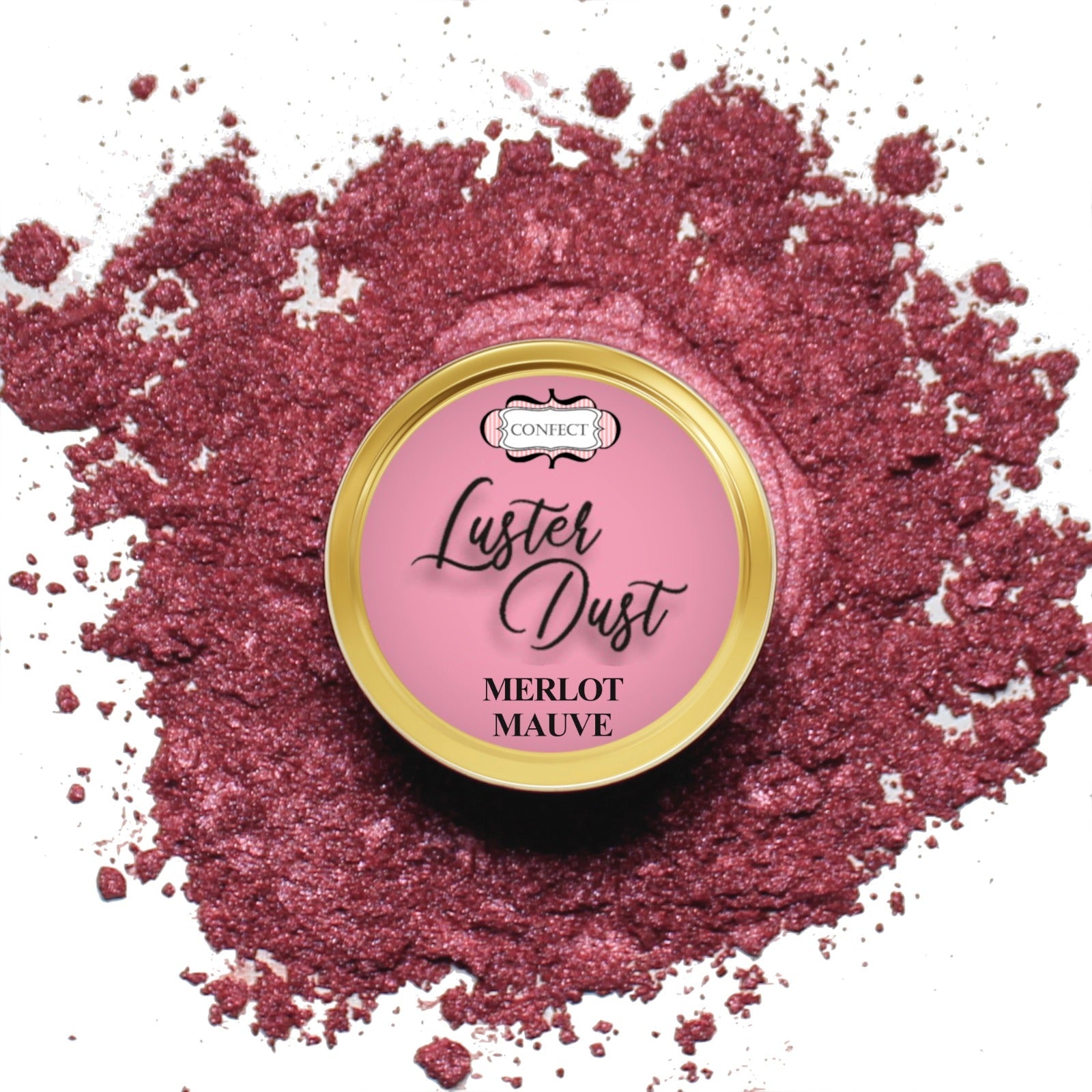 edible luster dust pack of 5 sangria red mauve cherry blossom two tone wine red 25 gm