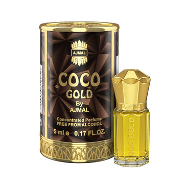 Ajmal India Coco Gold Attar Concentrated Perfume For Her