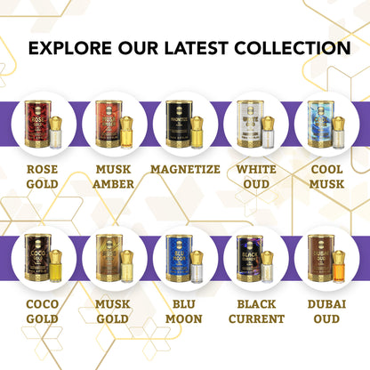 Ajmal India Black Current Attar Concentrated Perfume For Her - Dista