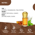 Thumbnail for Ajmal India Dubai Oud Attar Concentrated Perfume For Her