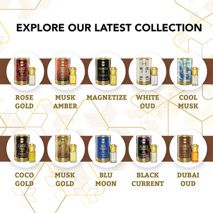 Ajmal India Dubai Oud Attar Concentrated Perfume For Her - Dista