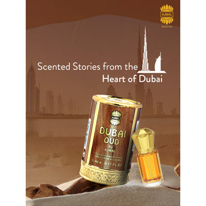 Ajmal India Dubai Oud Attar Concentrated Perfume For Her - Dista