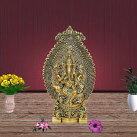 Thumbnail for Nexplora Industries Metal Ganesh Idol - Distacart