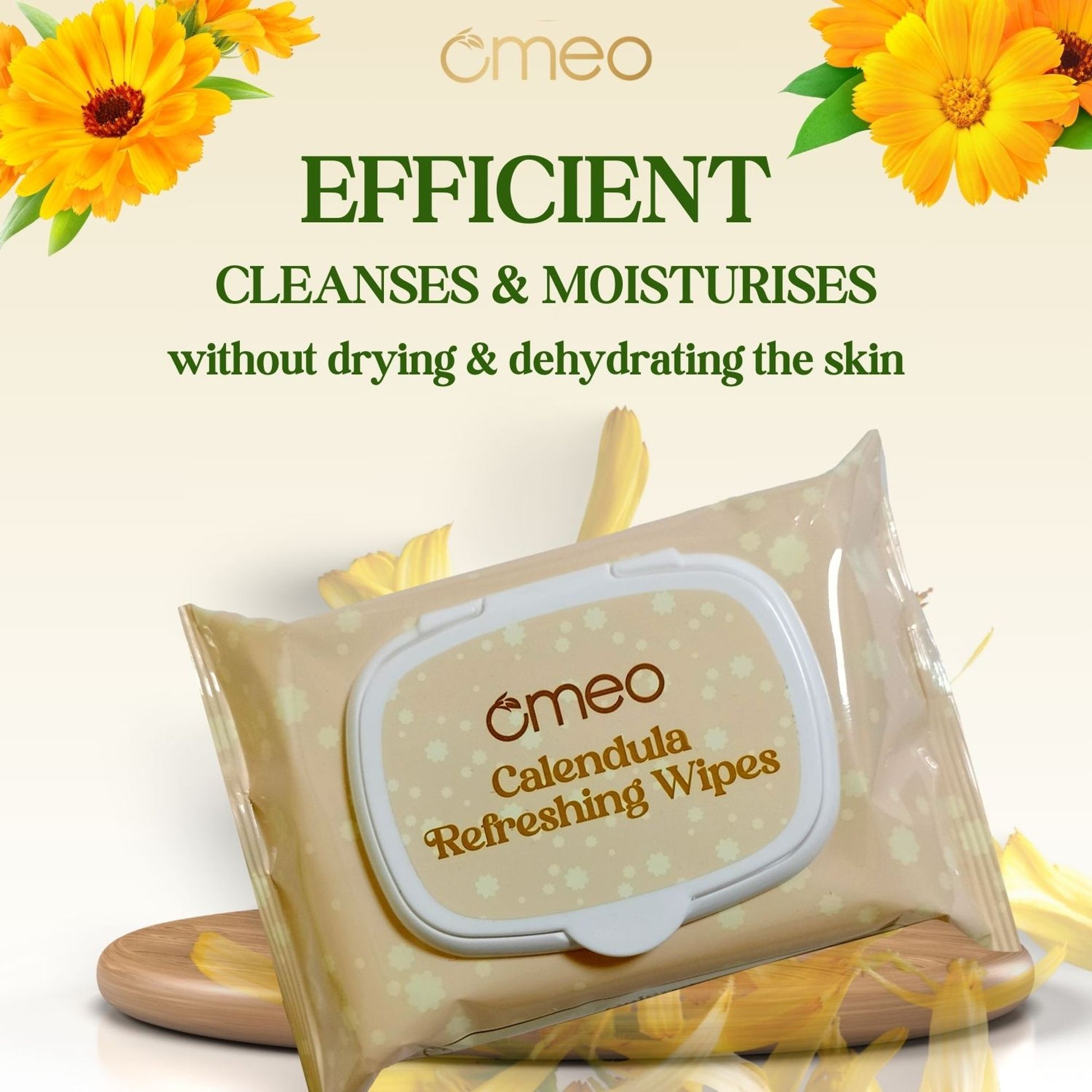 Omeo Calendula Wet Wipes - Dista
