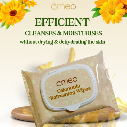 Omeo Calendula Wet Wipes - Dista