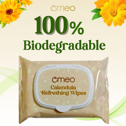 Omeo Calendula Wet Wipes - Dista